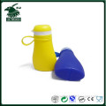 High quality silicone material collapsible water bottle for kids